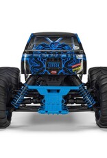 Arrma ARA3230ST5 1/10 GORGON 2WD RTR Brushed Monster Truck (Battery & Charger Included), Blue