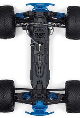 Arrma ARA3230ST5 1/10 GORGON 2WD RTR Brushed Monster Truck (Battery & Charger Included), Blue