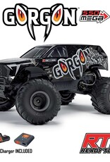 Arrma ARA3230ST3 1/10 GORGON 2WD RTR Brushed Monster Truck, Gun Metal