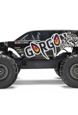 Arrma ARA3230ST3 1/10 GORGON 2WD RTR Brushed Monster Truck, Gun Metal