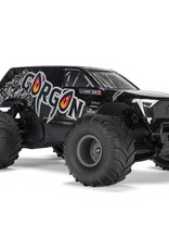 Arrma ARA3230ST3 1/10 GORGON 2WD RTR Brushed Monster Truck, Gun Metal