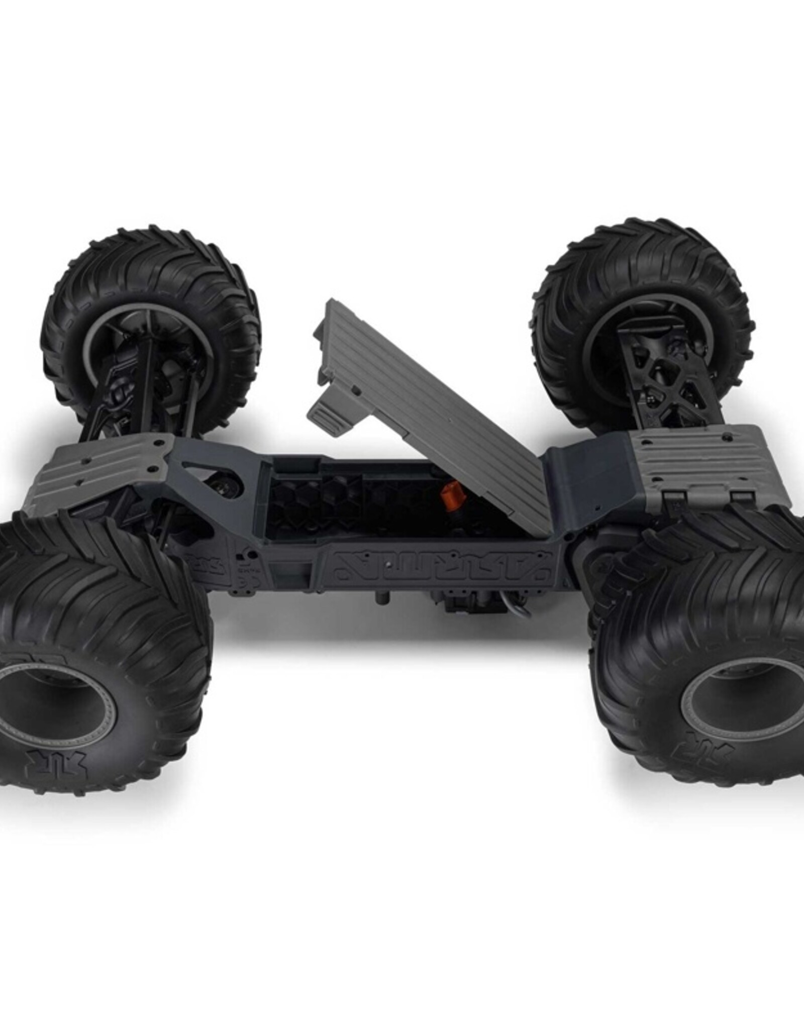 Arrma ARA3230ST3 1/10 GORGON 2WD RTR Brushed Monster Truck, Gun Metal