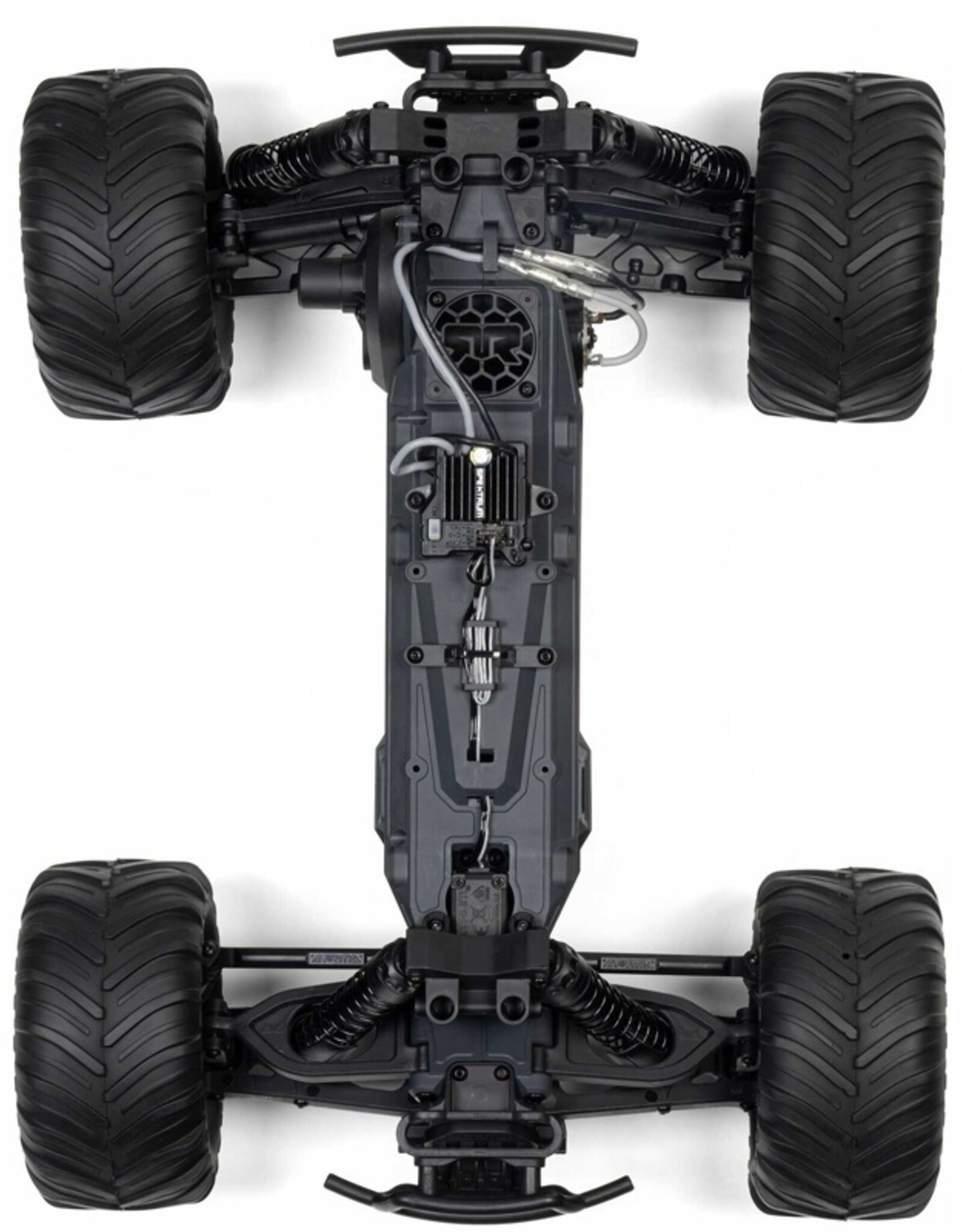 Arrma ARA3230ST3 1/10 GORGON 2WD RTR Brushed Monster Truck, Gun Metal