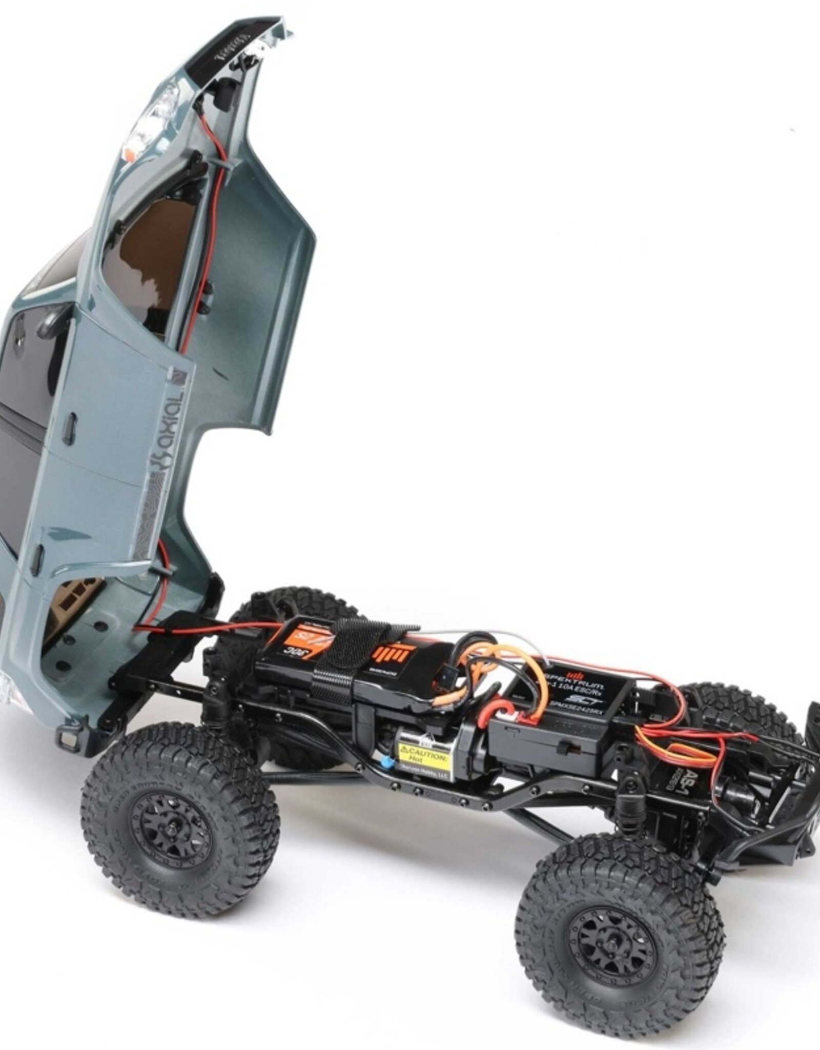 Pro-Line Racing AXI-2035T2   1/24 SCX24 Toyota 4Runner 4X4 RTR Brushed Rock Crawler (Battery & Charger Included), Gray
