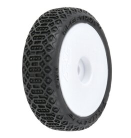 Proline Racing PRO1031413 1/24 Electron 2.0 Buggy F/R Tires Mounted 7mm White (4): Micro-B