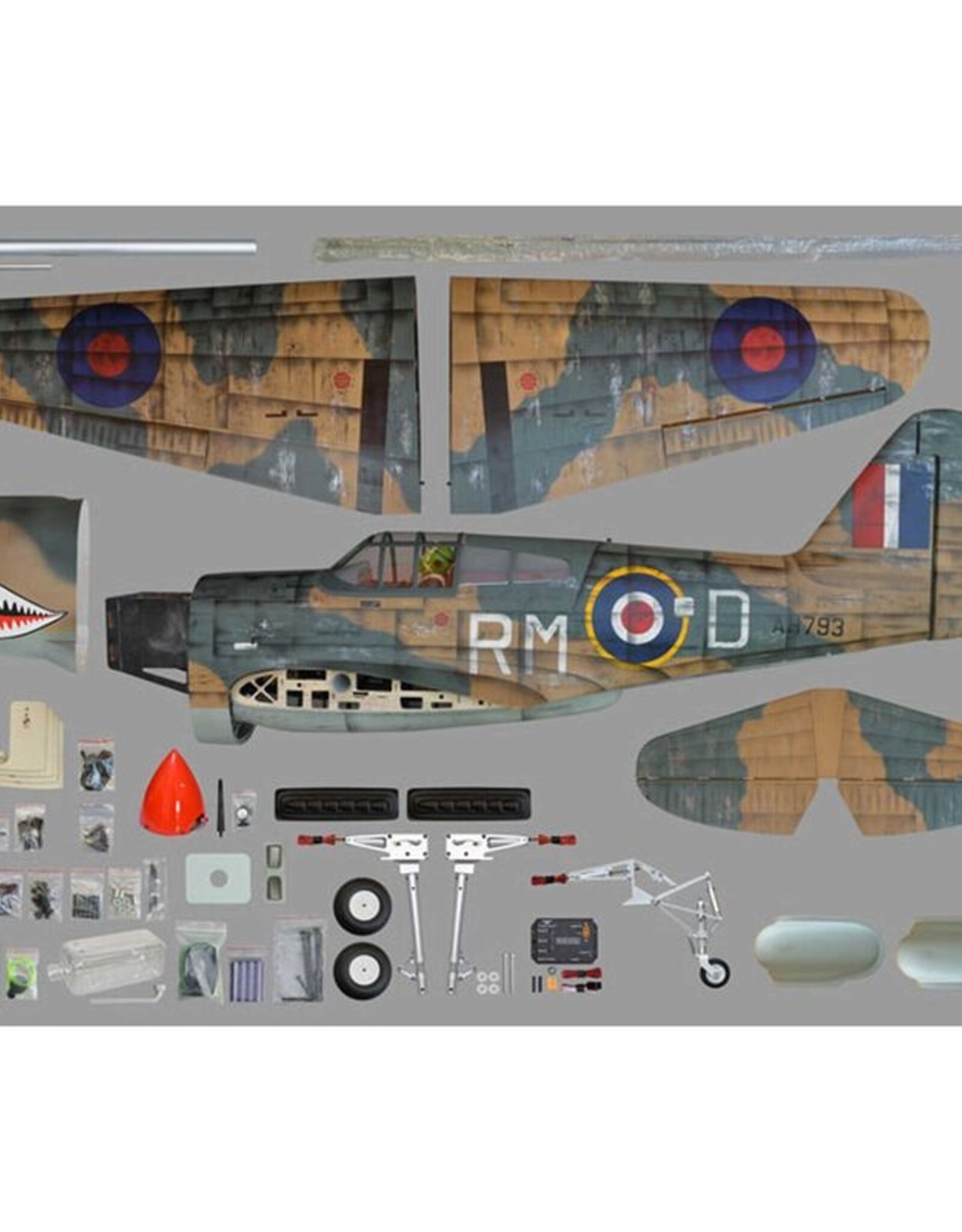 phoenix PMMA0216  P-40 Warhawk 35-55cc ARF