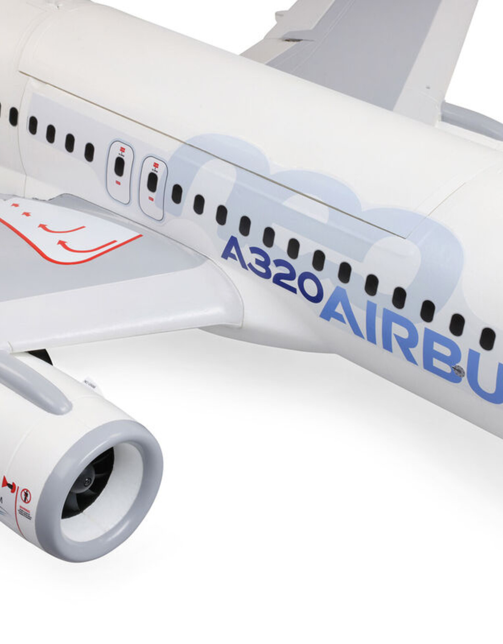 eflite EFL-1493 Airbus A320neo Twin 64mm EDF BNF Basic with AS3X+ and SAFE Select