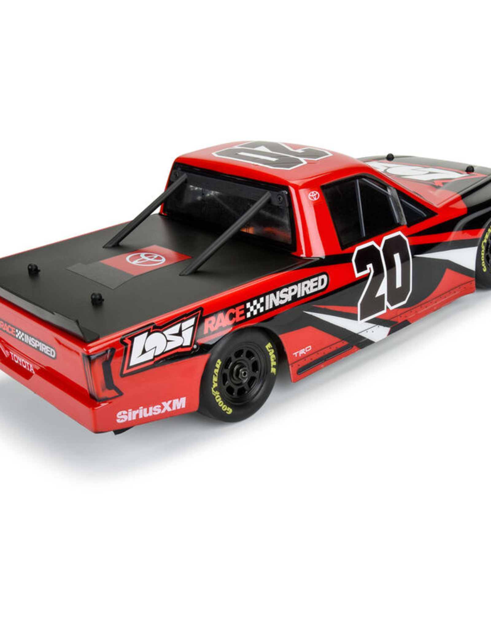 Proline PRO365500 Pre-Cut Toyota Tundra NASCAR Truck Series Clear Body for Losi NASCAR Racecar