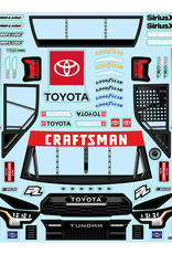 Proline PRO365500 Pre-Cut Toyota Tundra NASCAR Truck Series Clear Body for Losi NASCAR Racecar