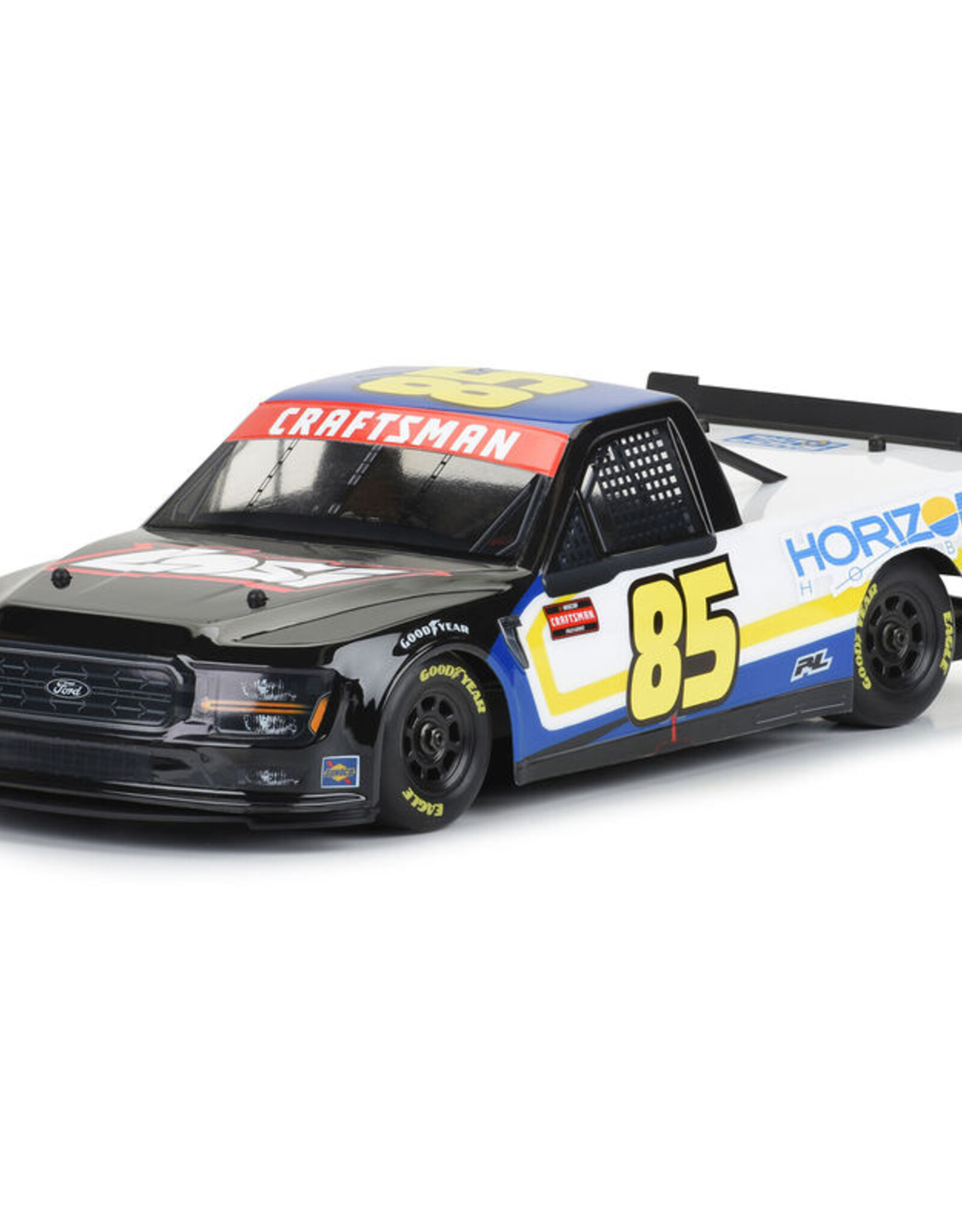 Proline PRO365400 Pre-Cut 2024 Ford F-150 NASCAR Truck Series Clear Body for Losi NASCAR Racecar