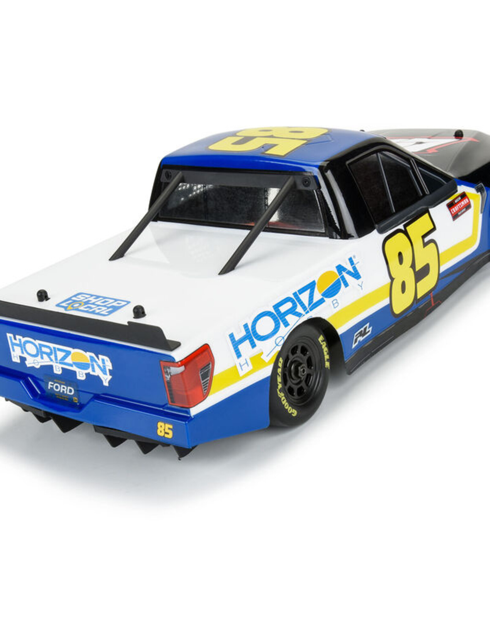 Proline PRO365400 Pre-Cut 2024 Ford F-150 NASCAR Truck Series Clear Body for Losi NASCAR Racecar