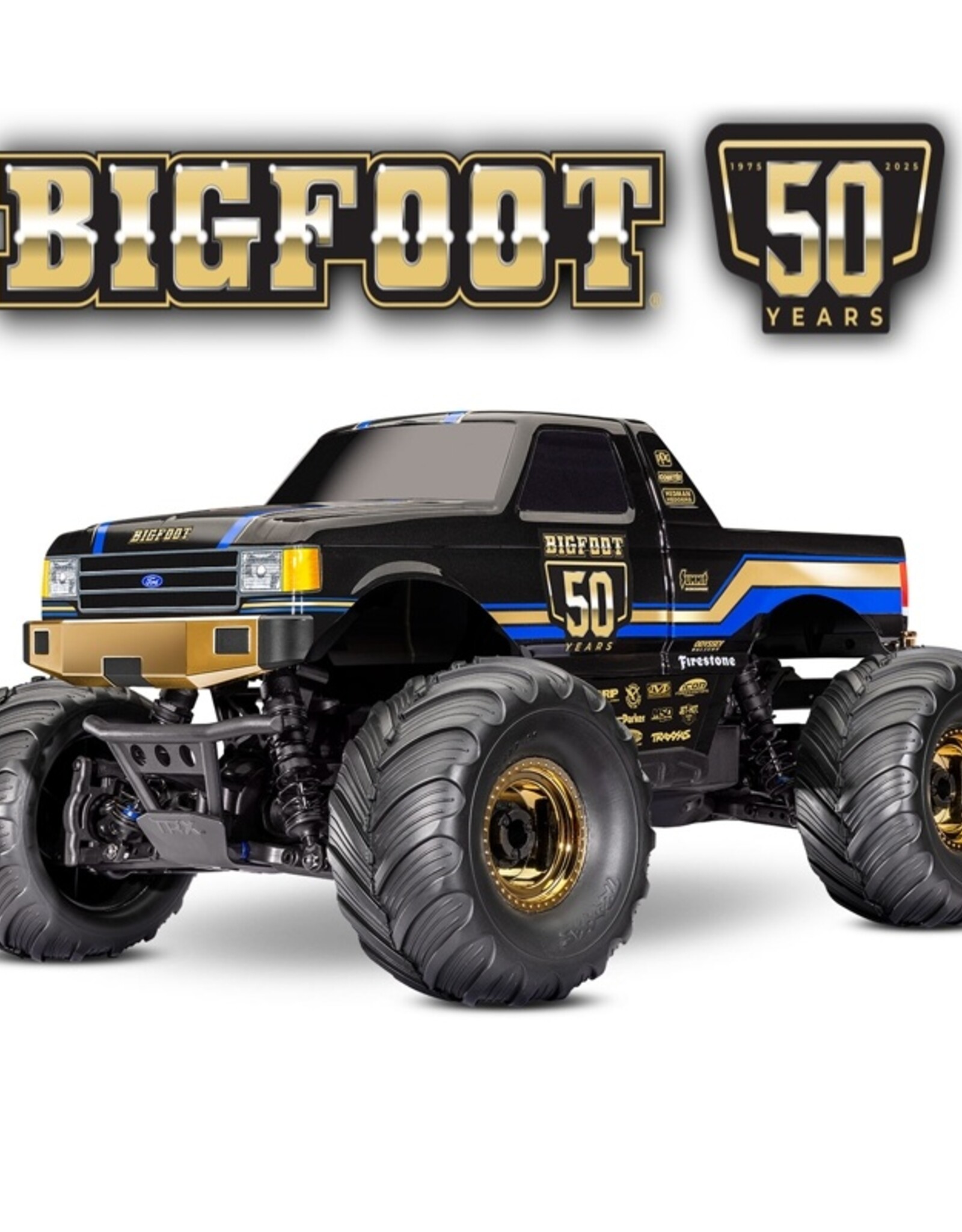 Traxxas TRA67134-1   BIGFOOT 4X4 50th BL-2s