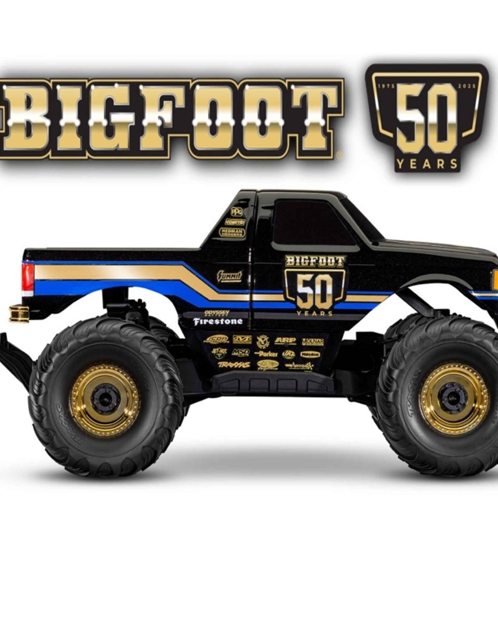 Traxxas TRA67134-1   BIGFOOT 4X4 50th BL-2s