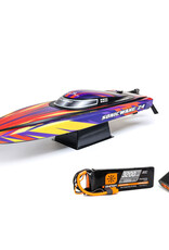 PRB ProBoat PRB-1992T1 Sonicwake 24" Self-Righting Brushless Deep-V RTR (Battery & Charger Included), Red PRB ProBoat PRB-1992T1 Sonicwake 24" Self-Righting Brushless Deep-V RTR (Battery & Charger Included), Red