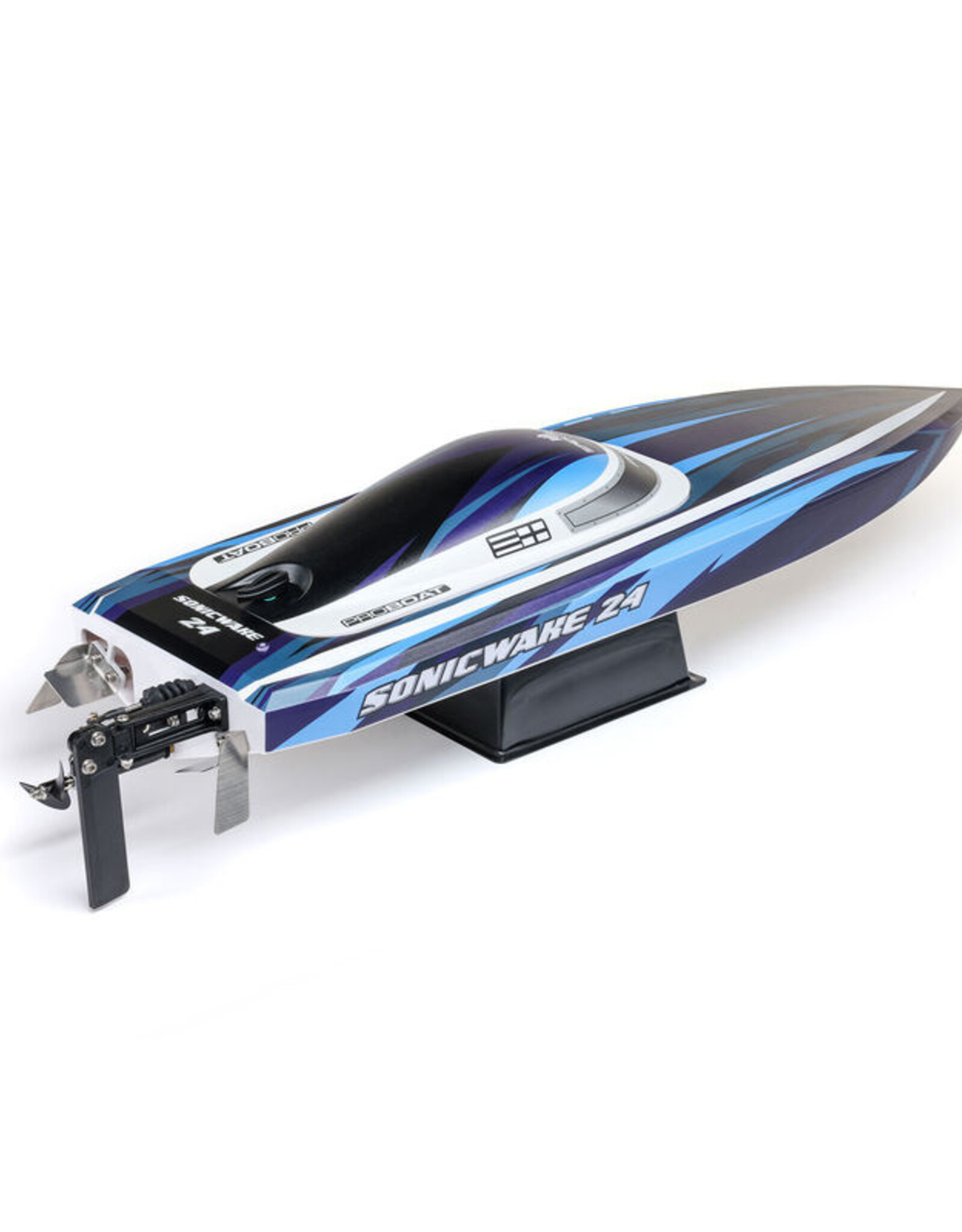 PRB ProBoat PRB-1992T2 Sonicwake 24" Self-Righting Brushless Deep-V RTR (Battery & Charger Included), Blue