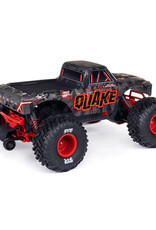 Arrma ARA3537T1 1/10 QUAKE 223S DSC 2WD RTR Brushless Monster Truck, Red
