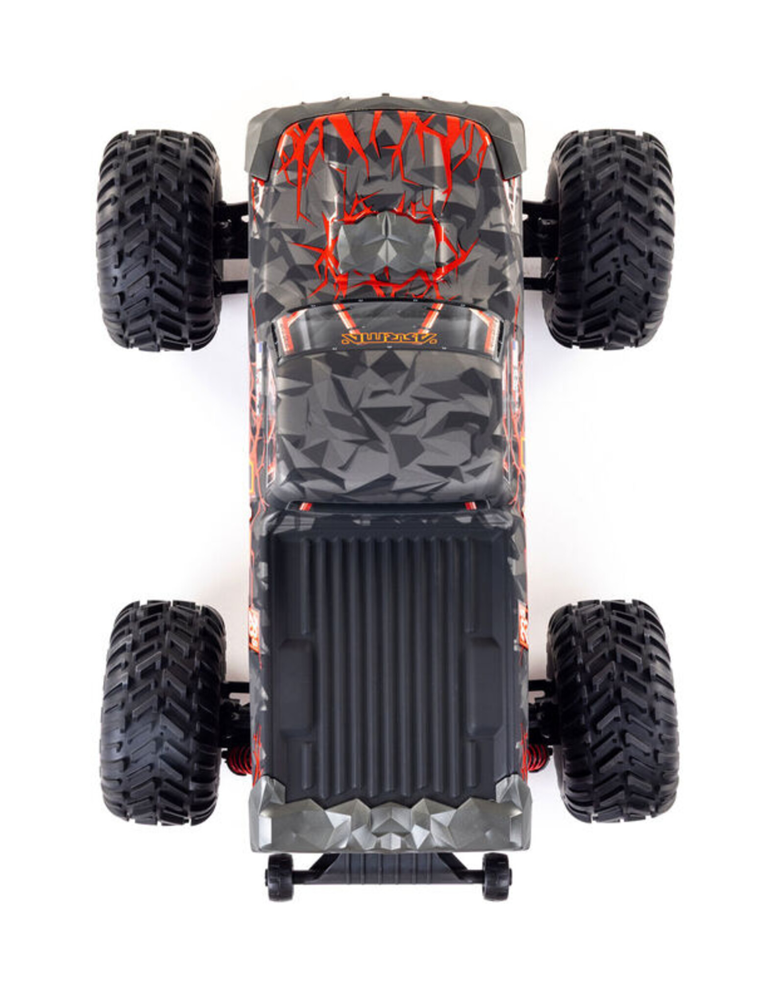 Arrma ARA3537T1 1/10 QUAKE 223S DSC 2WD RTR Brushless Monster Truck, Red