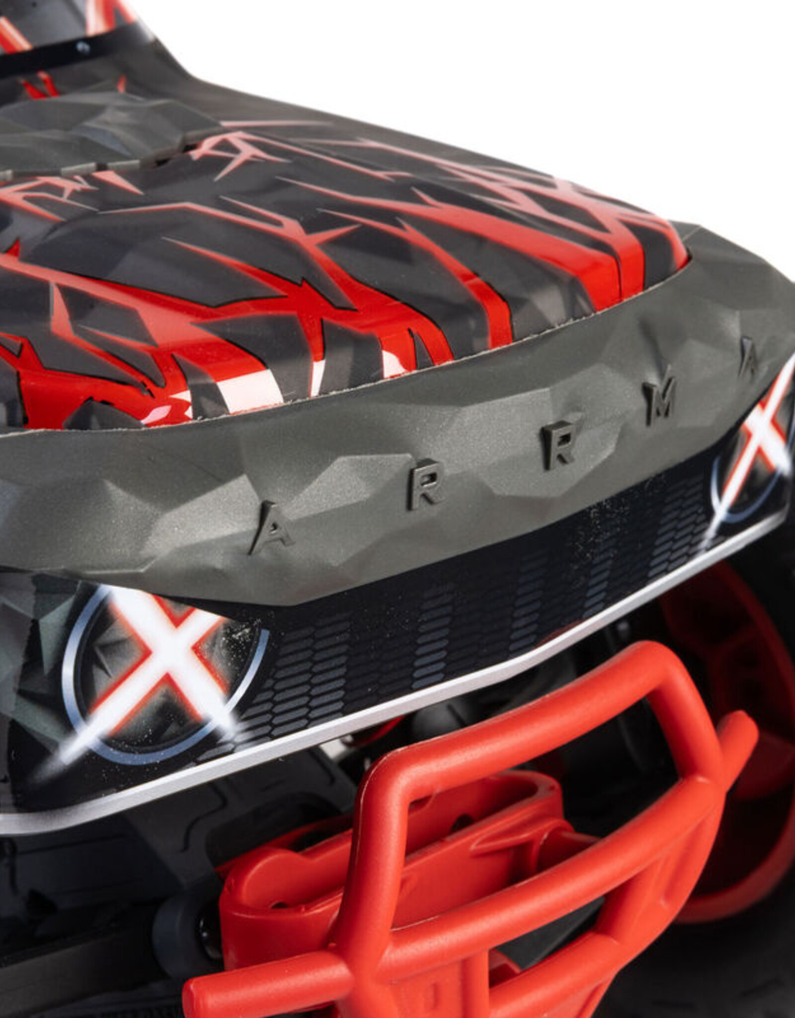 Arrma ARA3537T1 1/10 QUAKE 223S DSC 2WD RTR Brushless Monster Truck, Red