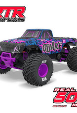 Arrma ARA3537T3 1/10 QUAKE 223S DSC 2WD RTR Brushless Monster Truck, Purple