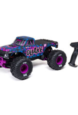 Arrma ARA3537T3 1/10 QUAKE 223S DSC 2WD RTR Brushless Monster Truck, Purple