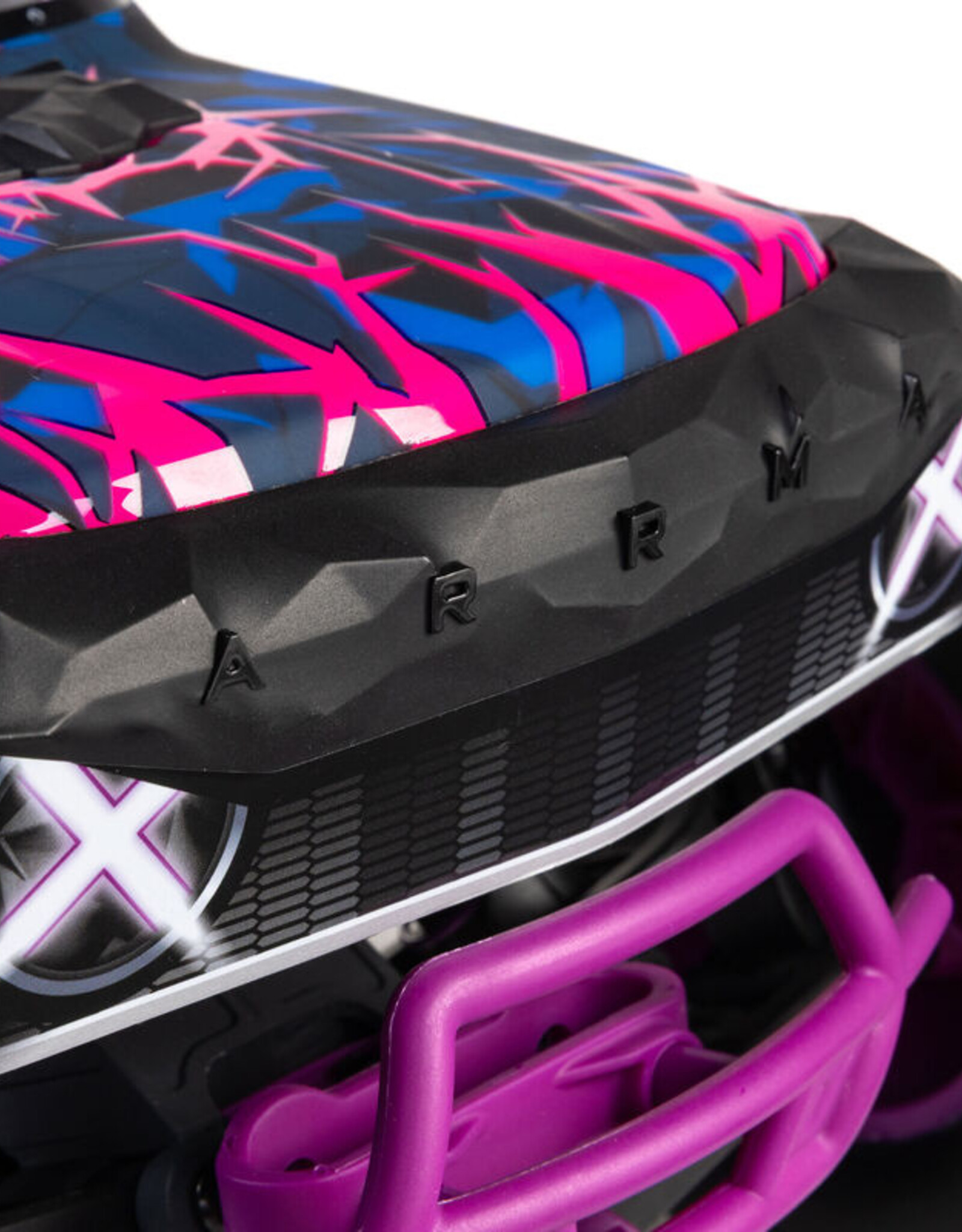 Arrma ARA3537T3 1/10 QUAKE 223S DSC 2WD RTR Brushless Monster Truck, Purple