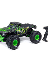 Arrma ARA3537T2 1/10 QUAKE 223S DSC 2WD RTR Brushless Monster Truck, Green