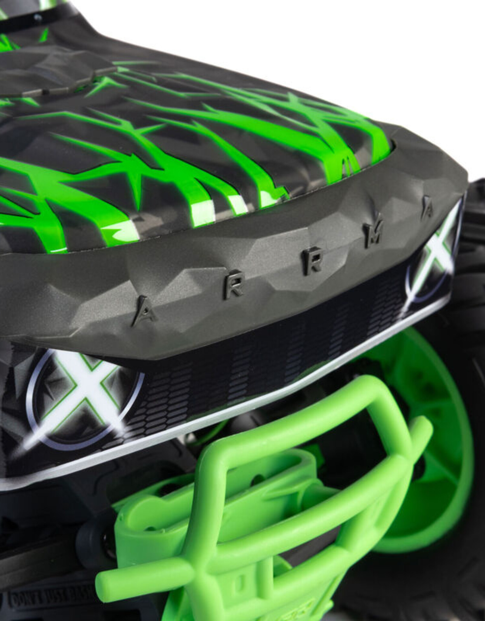 Arrma ARA3537T2 1/10 QUAKE 223S DSC 2WD RTR Brushless Monster Truck, Green