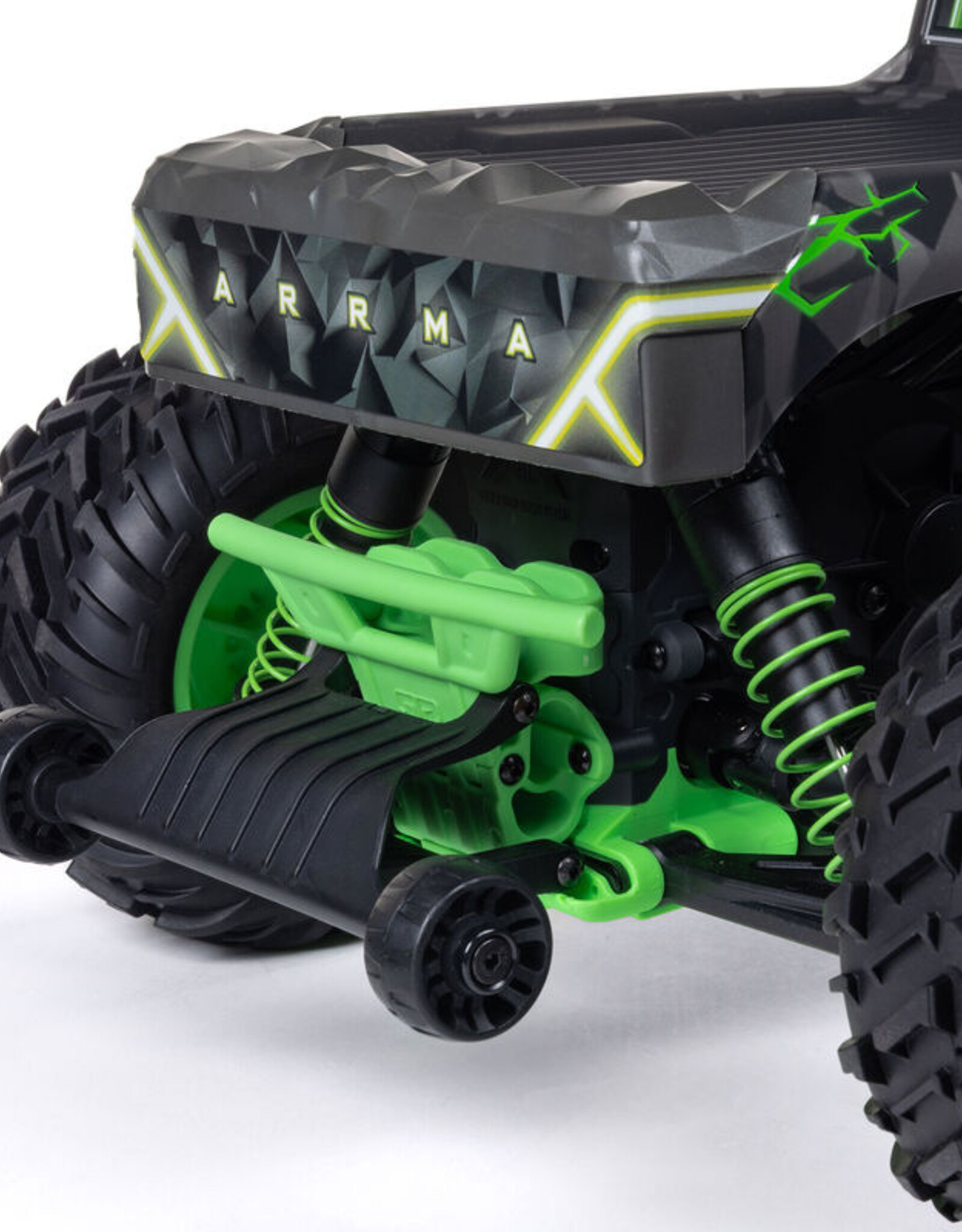 Arrma ARA3537T2 1/10 QUAKE 223S DSC 2WD RTR Brushless Monster Truck, Green