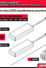 Arrma ARA3537T2 1/10 QUAKE 223S DSC 2WD RTR Brushless Monster Truck, Green