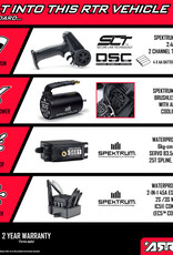 Arrma ARA3537T2 1/10 QUAKE 223S DSC 2WD RTR Brushless Monster Truck, Green