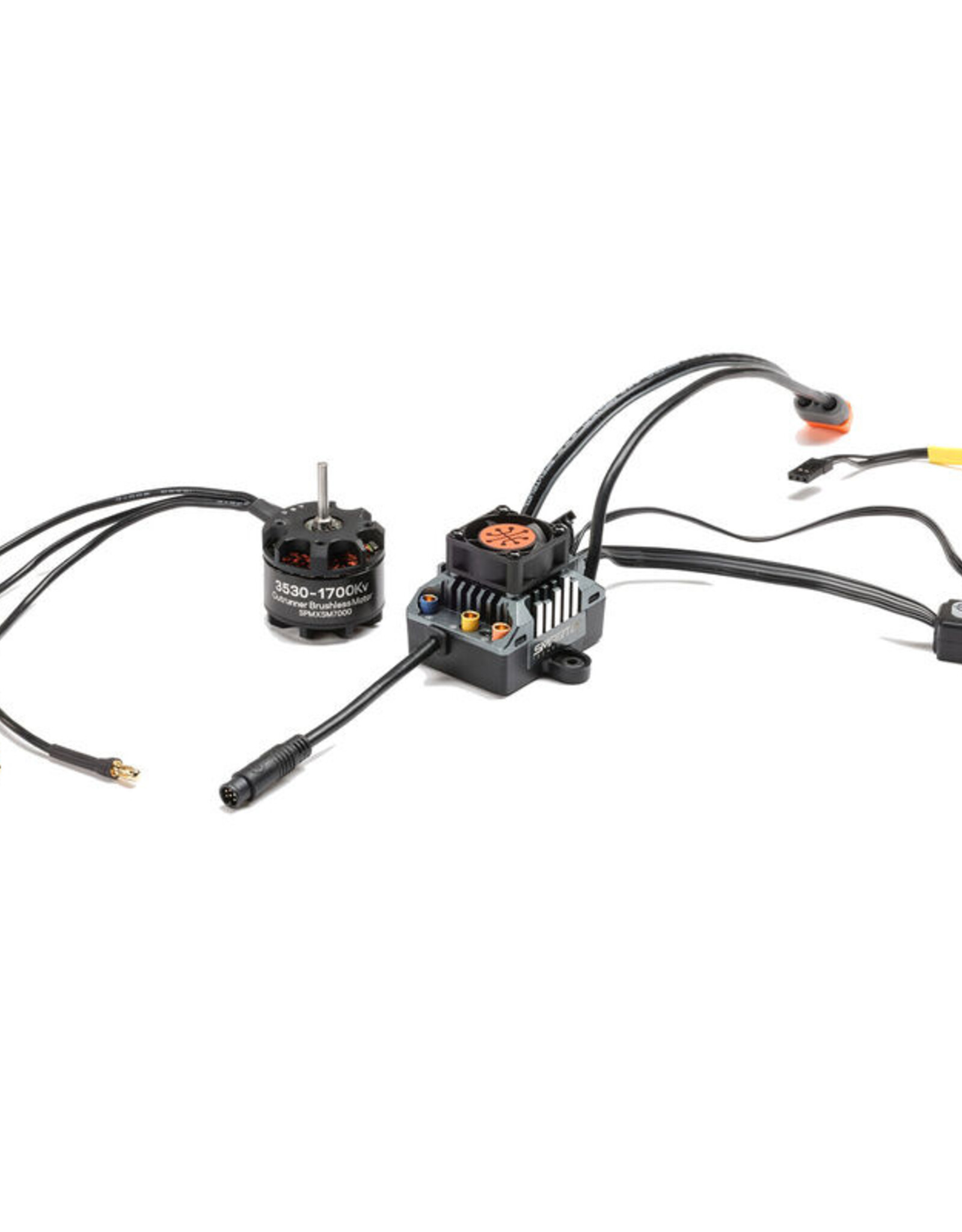SPECKTRUM SPMXSEMC23  Firma 80A Sensored/Sensorless Smart Outrunner Motor / ESC 2-in-1 Combo: 1700Kv