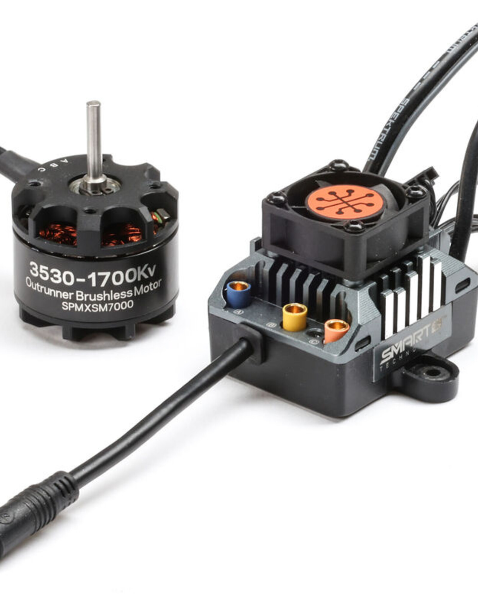 SPECKTRUM SPMXSEMC23  Firma 80A Sensored/Sensorless Smart Outrunner Motor / ESC 2-in-1 Combo: 1700Kv