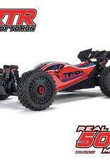 Arrma ARA4306V4T3 1/8 TYPHON 223S DSC 4X4 RTR Brushless Buggy, Red