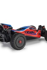 Arrma ARA4306V4T3 1/8 TYPHON 223S DSC 4X4 RTR Brushless Buggy, Red