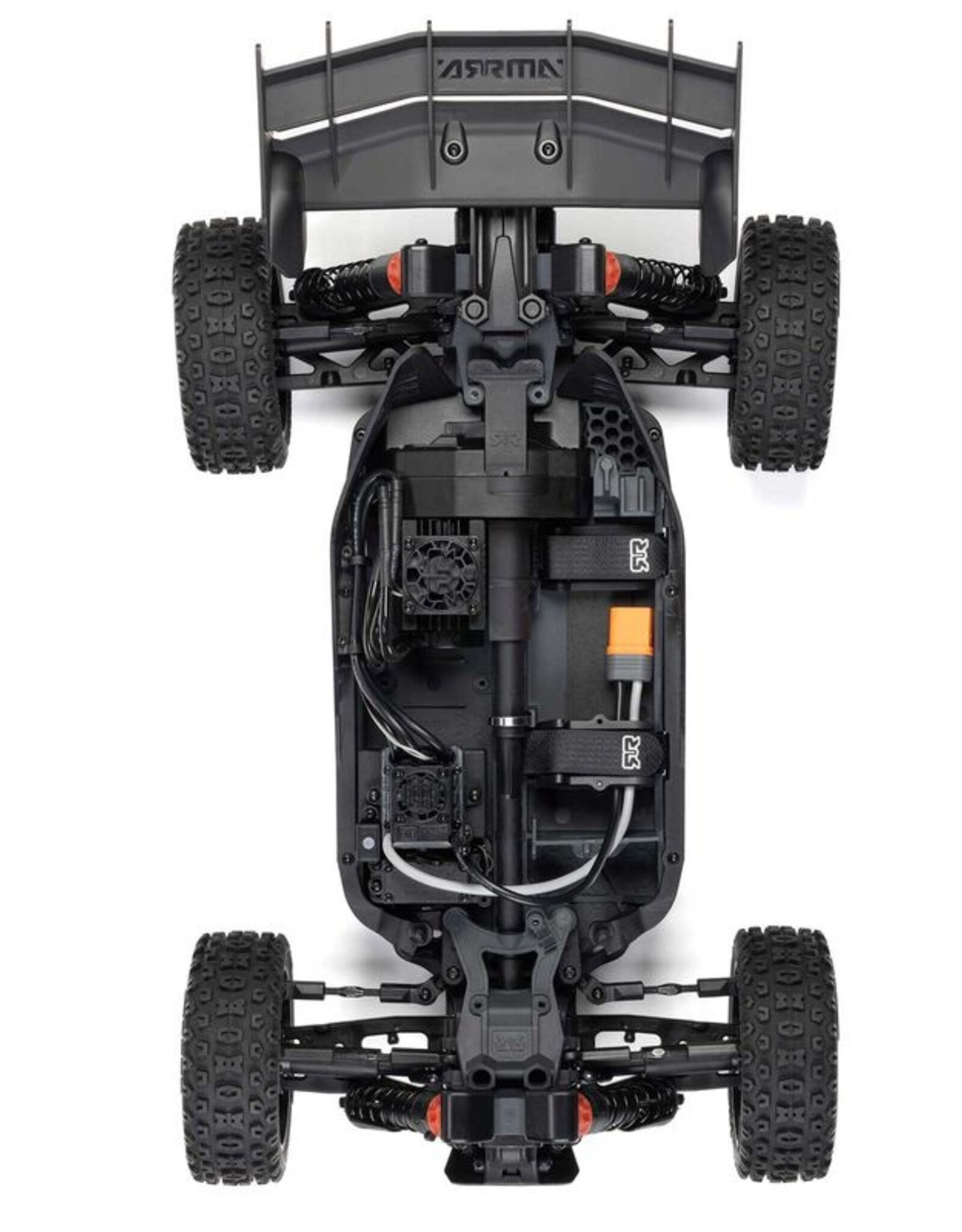 Arrma ARA4306V4T3 1/8 TYPHON 223S DSC 4X4 RTR Brushless Buggy, Red