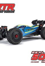 Arrma ARA4306V4T4 1/8 TYPHON 223S DSC 4X4 RTR Brushless Buggy, Blue