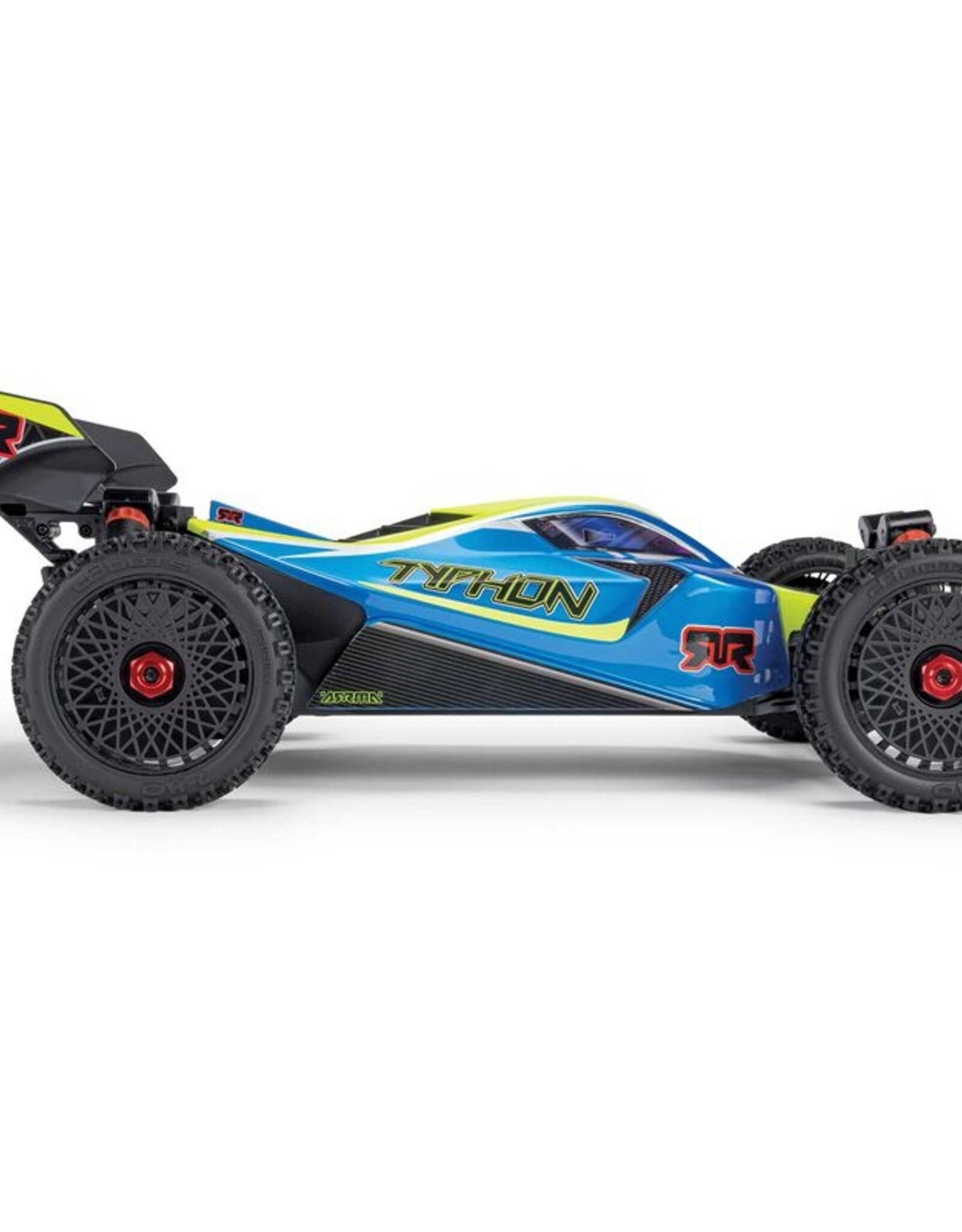 Arrma ARA4306V4T4 1/8 TYPHON 223S DSC 4X4 RTR Brushless Buggy, Blue