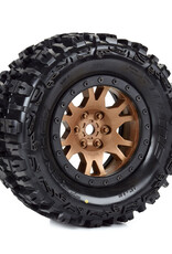 Proline Racing Limited Edition Trencher Pro-Loc F/R Mounted 24mm Bronze Impulse (2): X-MAXX