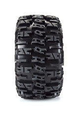 Proline Racing PRO1015114 Limited Edition Trencher Pro-Loc F/R Mounted 24mm Gray/Black Impulse (2): X-MAXX