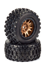 Proline Racing PRO1013115 Limited Edition Badlands MX43 Pro-Loc F/R Mounted 24mm Bronze/Black Impulse (2): X-MAXX