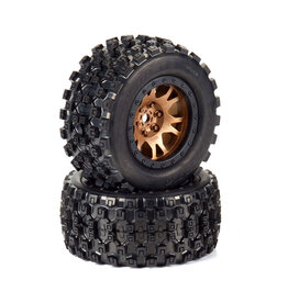 Proline Racing PRO1013115 Limited Edition Badlands MX43 Pro-Loc F/R Mounted 24mm Bronze/Black Impulse (2): X-MAXX