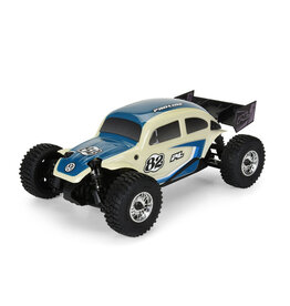 Proline Racing PRO368000T1  Class 1 VW Bug Race Body Kit (Blue) & Flat Iron M/T Tires (4)