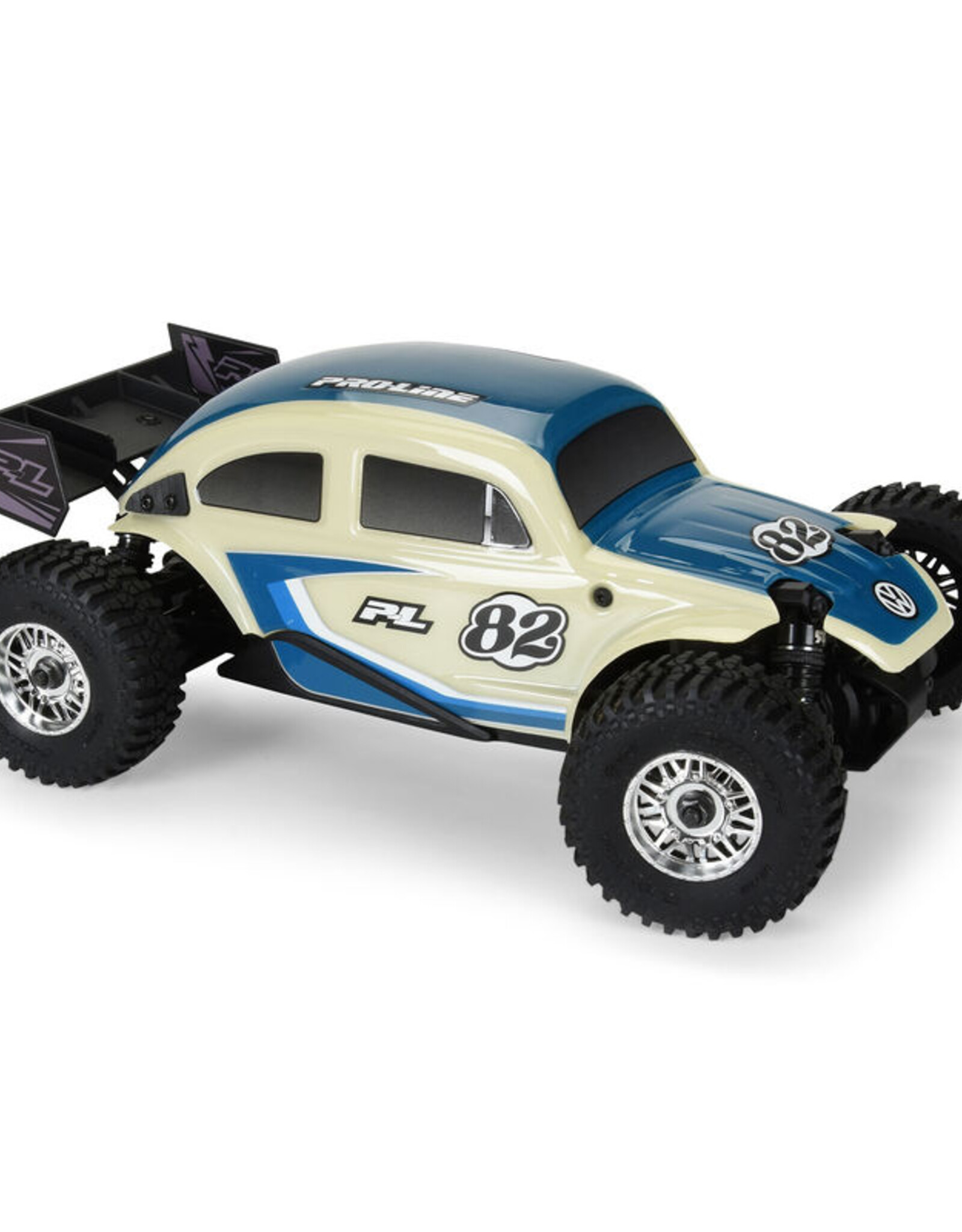 Proline Racing PRO368000T1  Class 1 VW Bug Race Body Kit (Blue) & Flat Iron M/T Tires (4)