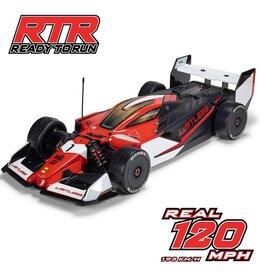 Arrma ARA7816T1 1/7 LIMITLESS 120 8S BLX SPEED MACHINE RTR w AVC, Red/Black