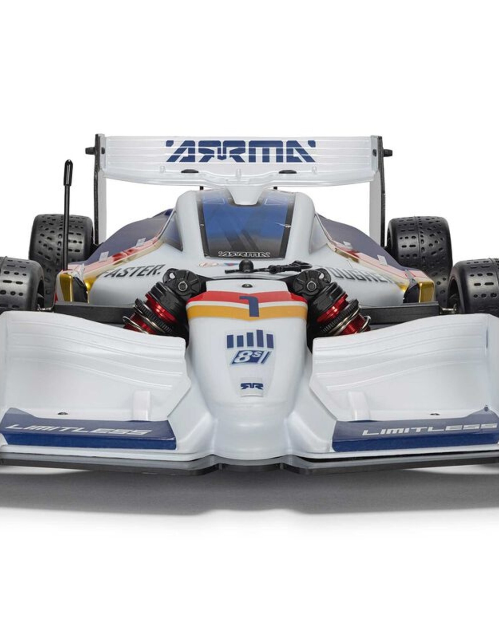 Arrma ARA7816T2  1/7 LIMITLESS 8S AVC 4X4 RTR Brushless Street Speed, White/Blue