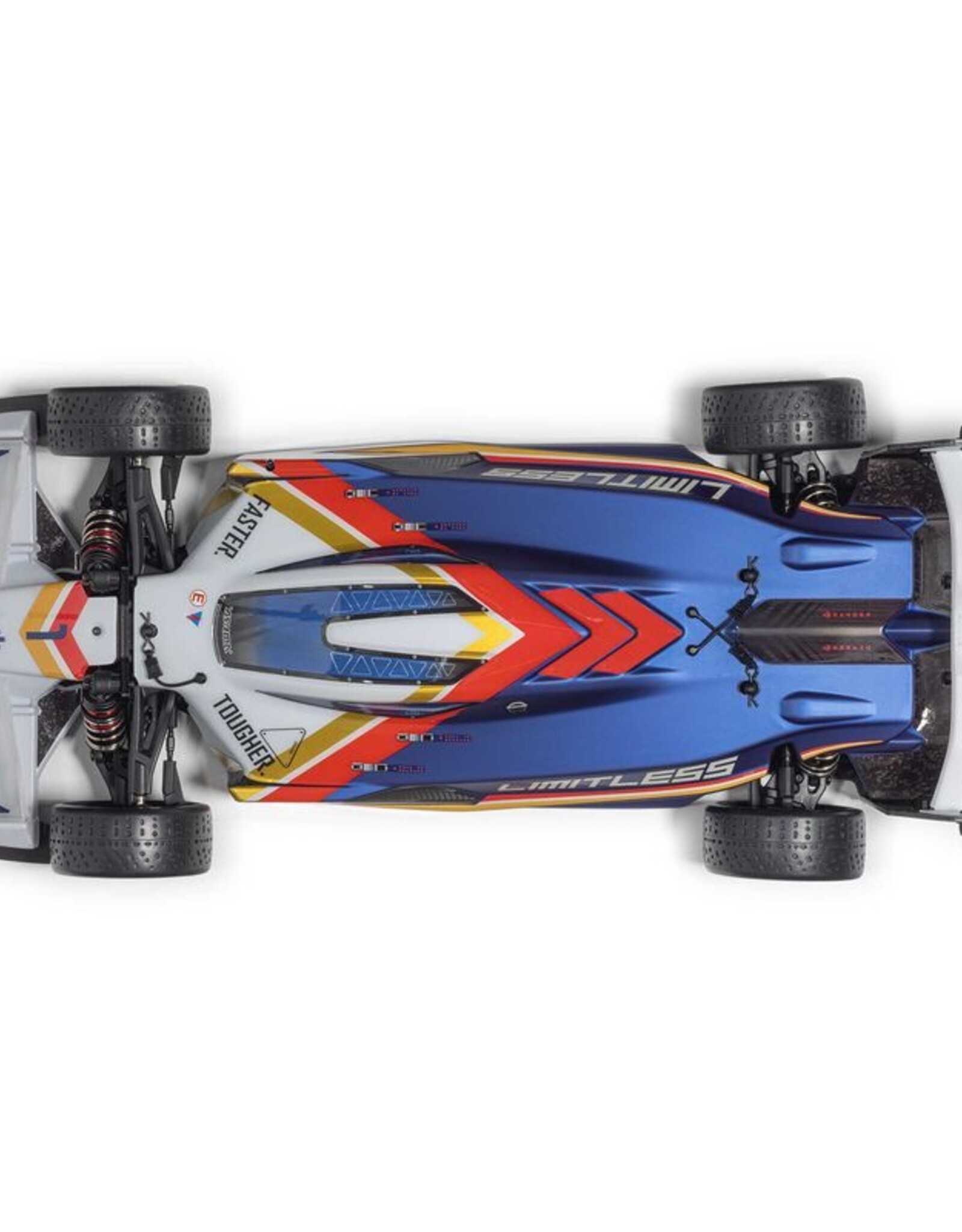 Arrma ARA7816T2  1/7 LIMITLESS 8S AVC 4X4 RTR Brushless Street Speed, White/Blue