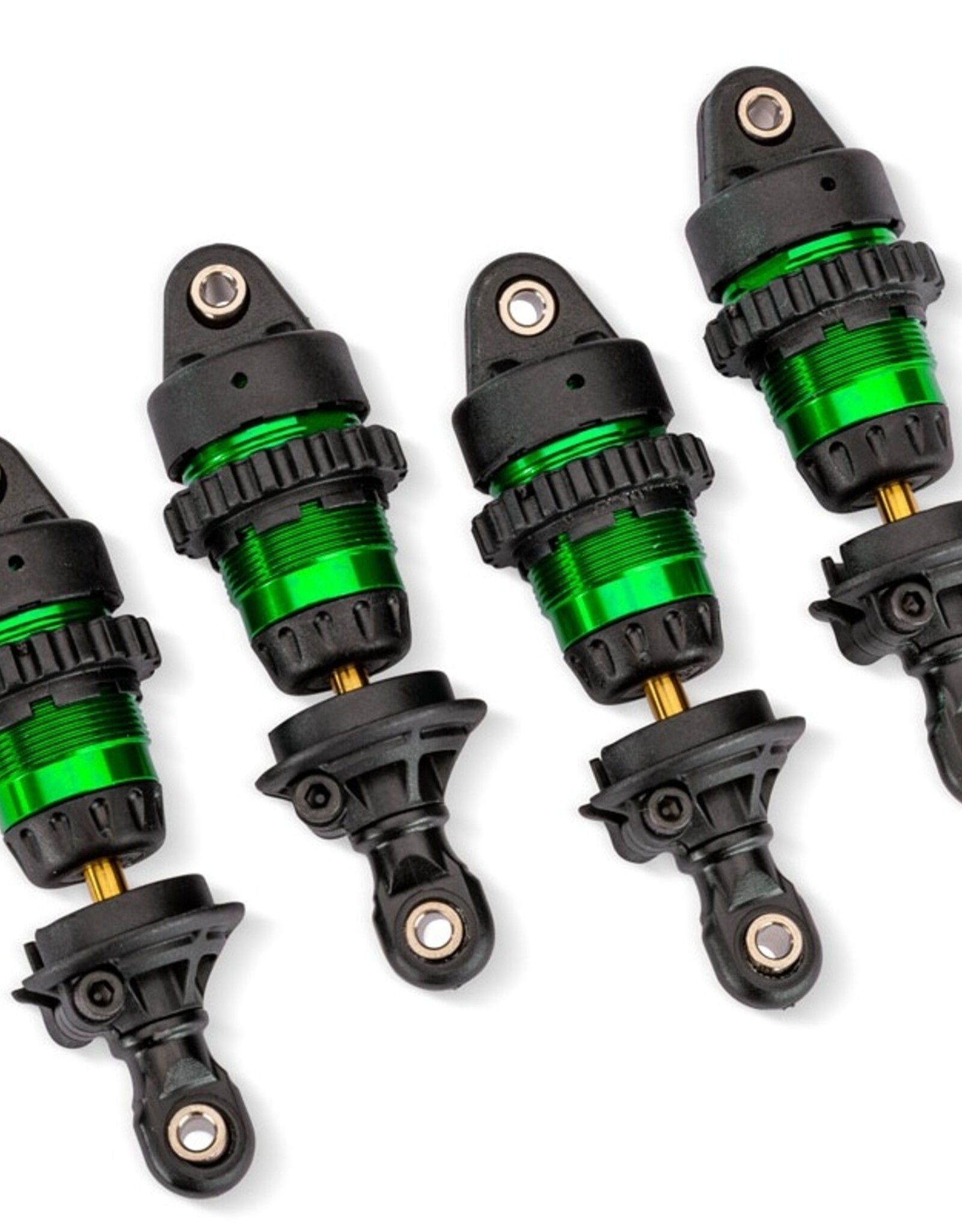 Traxxas TRA10865-GRN  Green Aluminum Mini GTR Short Shocks (4)