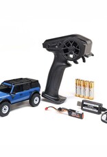 Axial AXI-2048T1  1/30 SCX30 Ford Bronco 4X4 RTR Brushed Rock Crawler (Battery & Charger Included), Blue