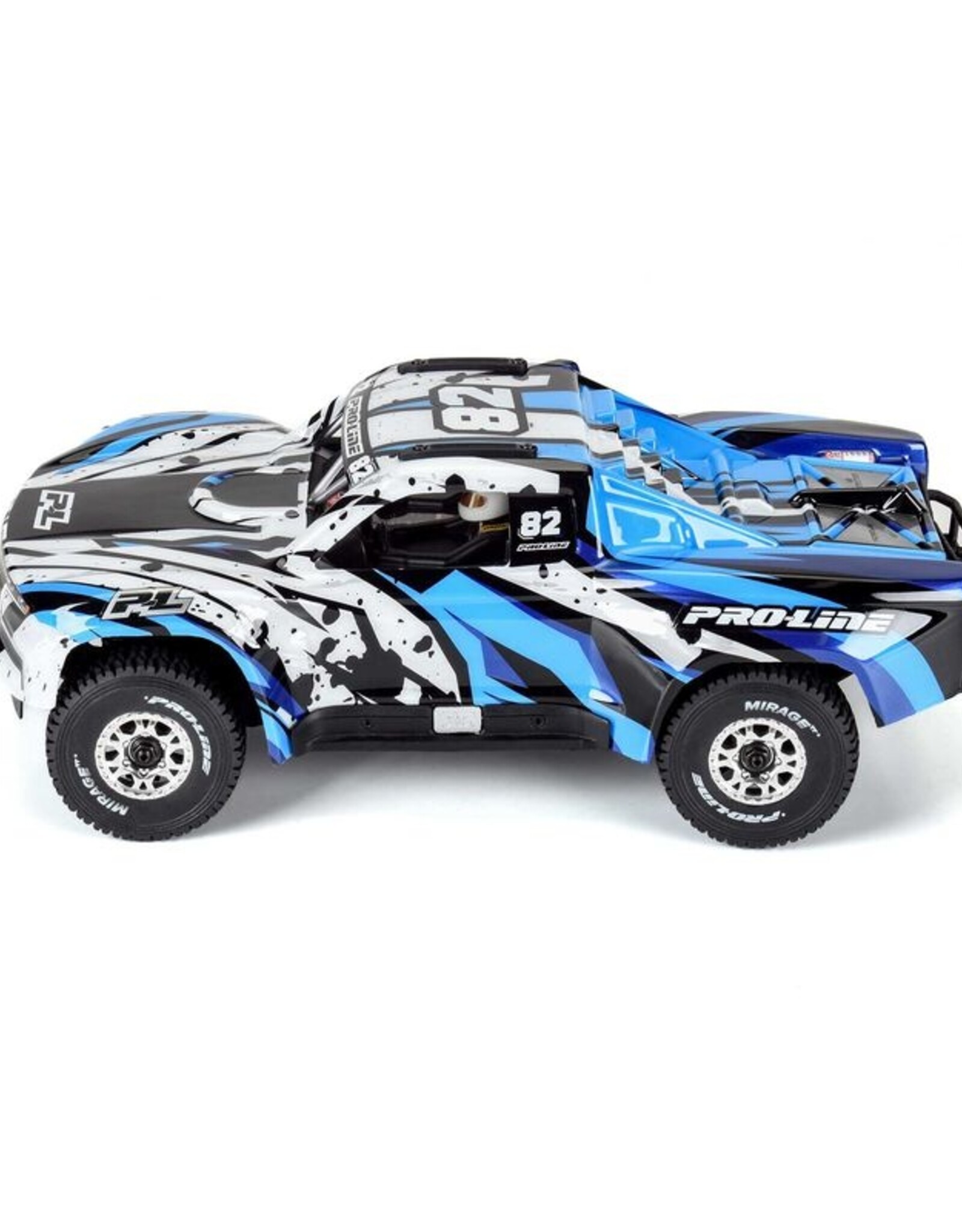 Proline Racing PRO367520  Limited Edition Chevy Trophy Truck Body For Mojave GROM, Strike (Blue/White)