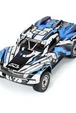 Proline Racing PRO367520  Limited Edition Chevy Trophy Truck Body For Mojave GROM, Strike (Blue/White)